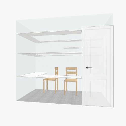 Escritorio Free 3D furniture designs and blueprints from Flatma Community