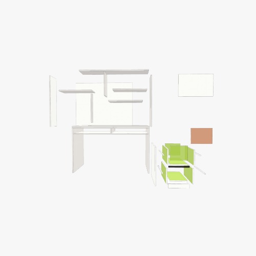 ESCRITORIO Free 3D furniture designs and blueprints from Flatma Community