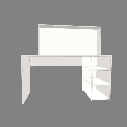 Escritorio Free 3D furniture designs and blueprints from Flatma Community