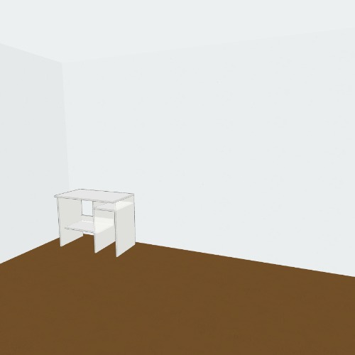 escritorio Бесплатные 3D-проекты мебели и чертежи от сообщества Flatma