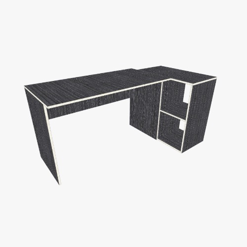 Escritorio con anexo Free 3D furniture designs and blueprints from Flatma Community