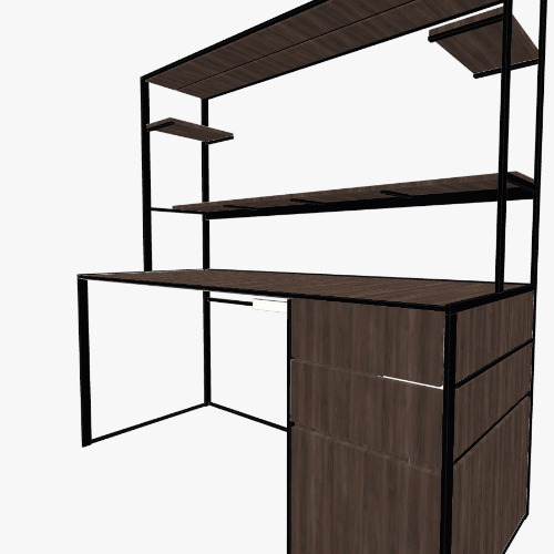Escritorio de elementos de Electronica Free 3D furniture designs and blueprints from Flatma Community