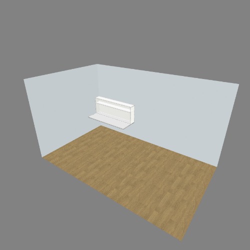 Escritorio flotante Free 3D furniture designs and blueprints from Flatma Community