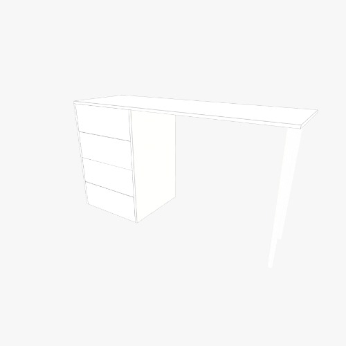 escritorio sencillo Free 3D furniture designs and blueprints from Flatma Community