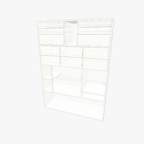 estanteria Free 3D furniture designs and blueprints from Flatma Community