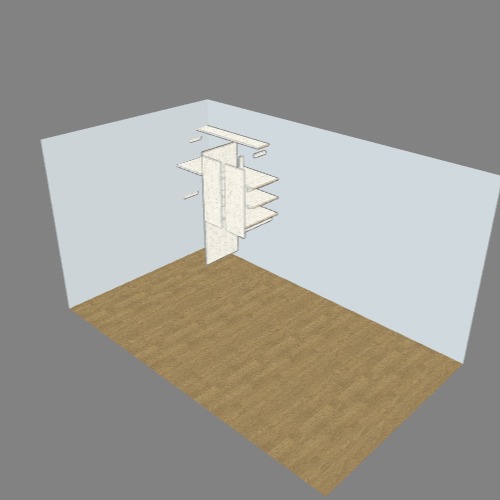 ESTANTERIA CASA DE BETTY Free 3D furniture designs and blueprints from Flatma Community