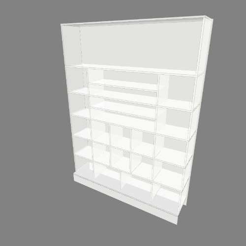 Fake wall unit