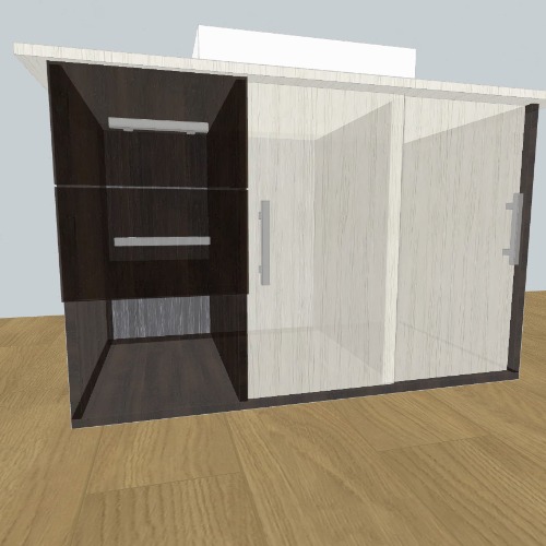 Gabinete de banheiro Free 3D furniture designs and blueprints from Flatma Community