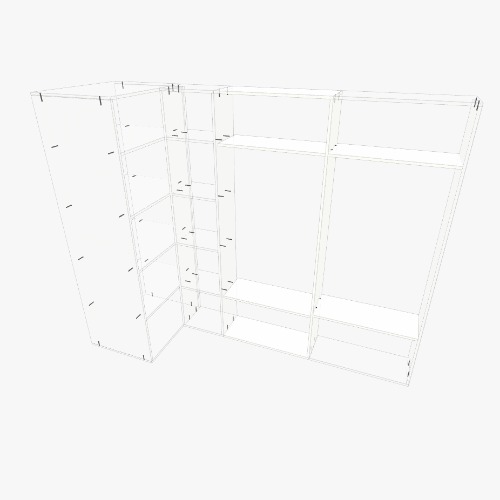 Гардероб Free 3D furniture designs and blueprints from Flatma Community