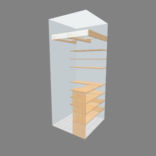 Гардероб мини Free 3D furniture designs and blueprints from Flatma Community