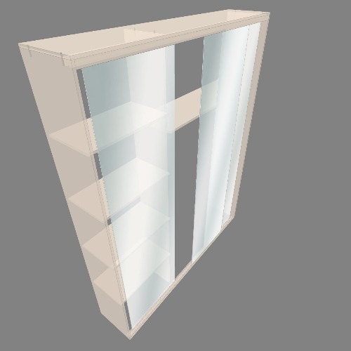 Гардероб встраиваемый Free 3D furniture designs and blueprints from Flatma Community