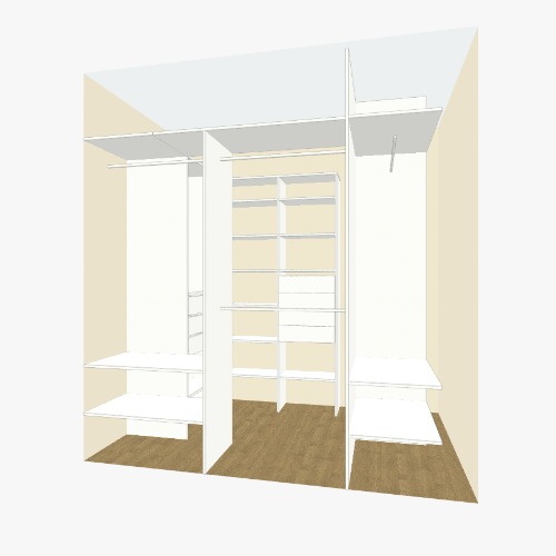 Гардеробная Free 3D furniture designs and blueprints from Flatma Community