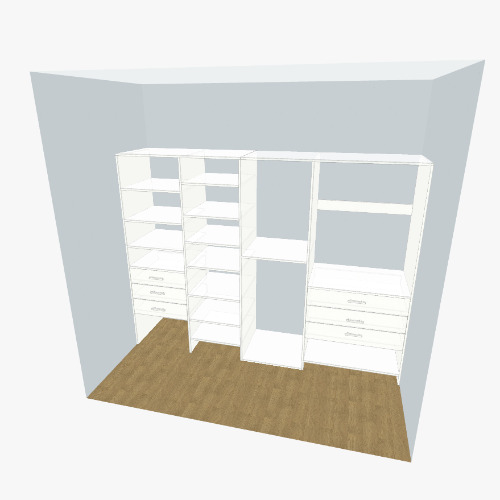гардеробная Free 3D furniture designs and blueprints from Flatma Community