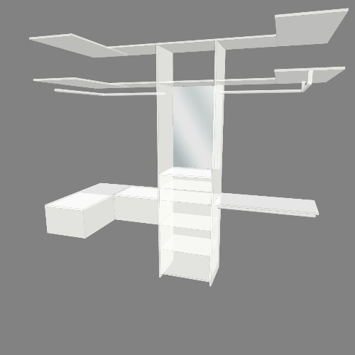 Гардеробная Free 3D furniture designs and blueprints from Flatma Community