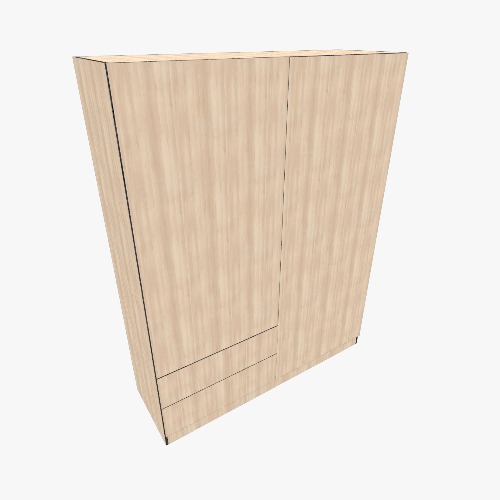 个人房间衣柜(Rixiang) Free 3D furniture designs and blueprints from Flatma Community
