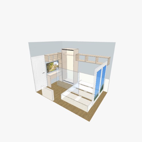 HABITACIÓN PEQUEÑA Free 3D furniture designs and blueprints from Flatma Community