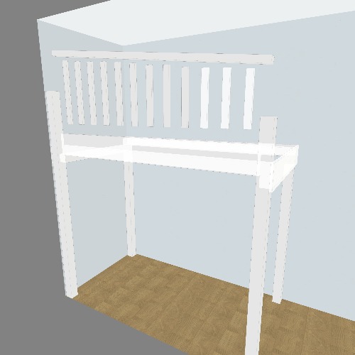 Hochbett Free 3D furniture designs and blueprints from Flatma Community