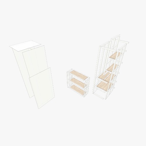 Хранение балкон (детали) Free 3D furniture designs and blueprints from Flatma Community