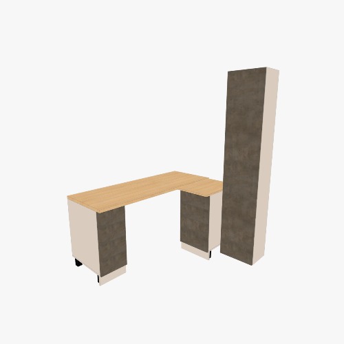 Угловой стол Free 3D furniture designs and blueprints from Flatma Community