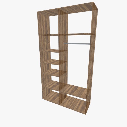 Шкаф в нишу прихожей Free 3D Furniture Projects and Blueprints from the Flatma Community