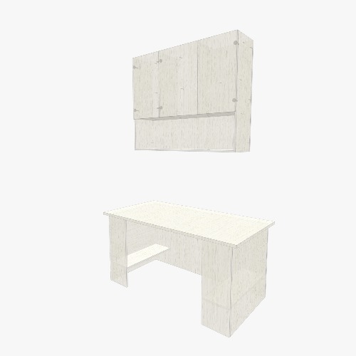 Стол с полкой Free 3D furniture designs and blueprints from Flatma Community