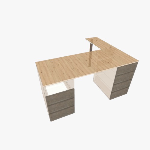 Стол письменный с полками Free 3D furniture designs and blueprints from Flatma Community