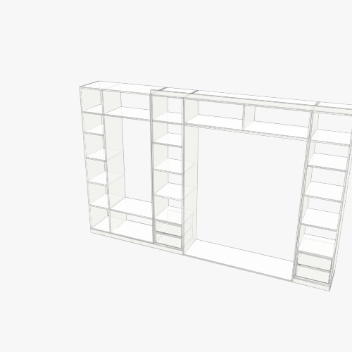 Шкаф Free 3D furniture designs and blueprints from Flatma Community