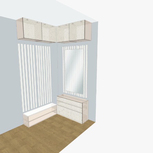 Прихожая Free 3D furniture designs and blueprints from Flatma Community