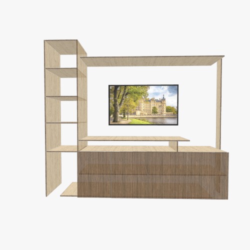 TV Unit 2 Free 3D furniture designs and blueprints from Flatma Community