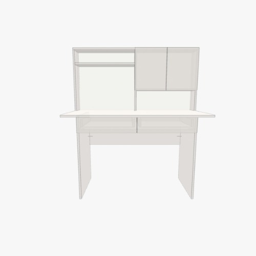 Стол письменный с полками Free 3D Furniture Projects and Blueprints from the Flatma Community