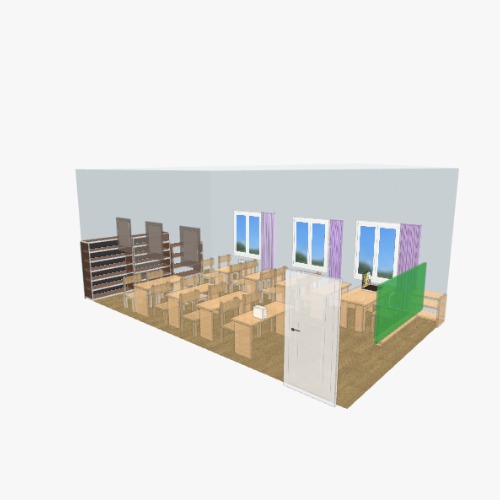 Кабинет истории 2025 Free 3D furniture designs and blueprints from Flatma Community