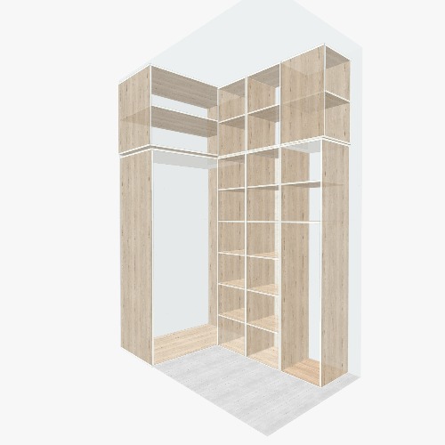 Кладовка-гардероб Free 3D furniture designs and blueprints from Flatma Community