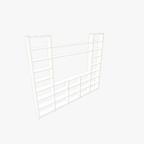 книжная стенка Free 3D furniture designs and blueprints from Flatma Community