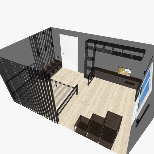 Комната Free 3D furniture designs and blueprints from Flatma Community