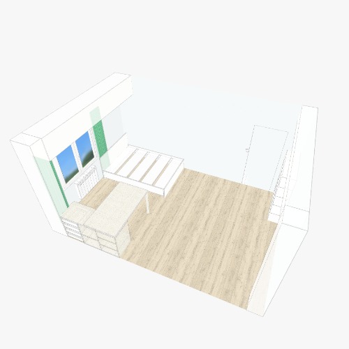 Комната Бесплатные 3D-проекты мебели и чертежи от сообщества Flatma