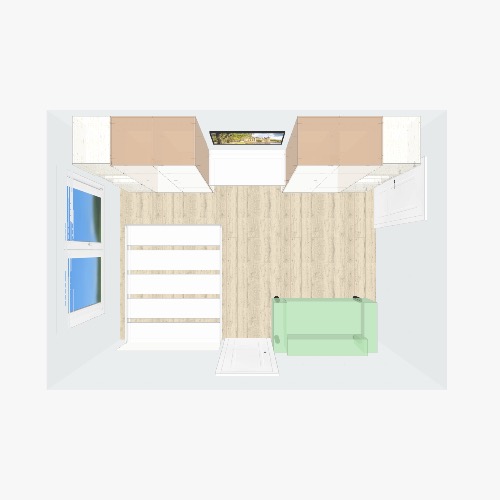 Комната Free 3D furniture designs and blueprints from Flatma Community