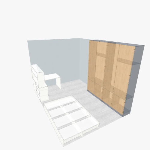 комната Free 3D furniture designs and blueprints from Flatma Community