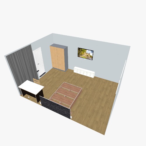 Комната Free 3D furniture designs and blueprints from Flatma Community