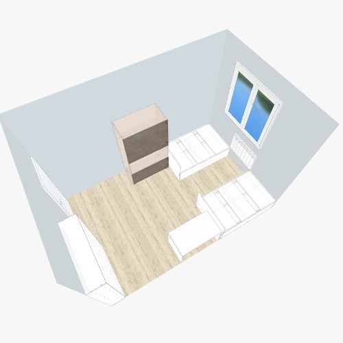 КОМНАТА 2 ПОДРОСТКОВ 1016 Free 3D furniture designs and blueprints from Flatma Community