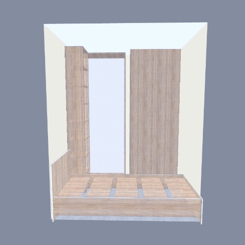 комната Free 3D furniture designs and blueprints from Flatma Community