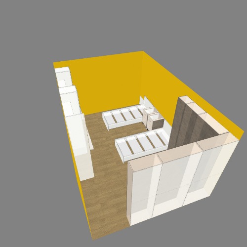 комната Free 3D furniture designs and blueprints from Flatma Community