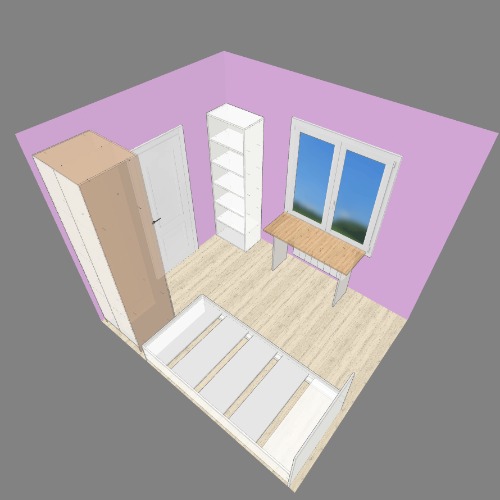 комната Free 3D furniture designs and blueprints from Flatma Community