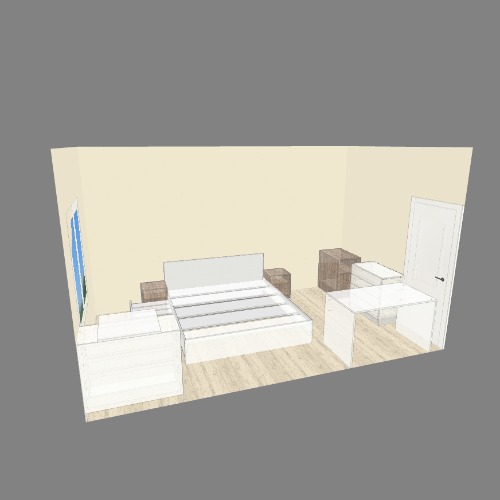 Комната Free 3D furniture designs and blueprints from Flatma Community
