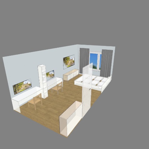 комната Free 3D furniture designs and blueprints from Flatma Community