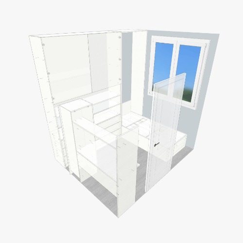 Комната Free 3D furniture designs and blueprints from Flatma Community