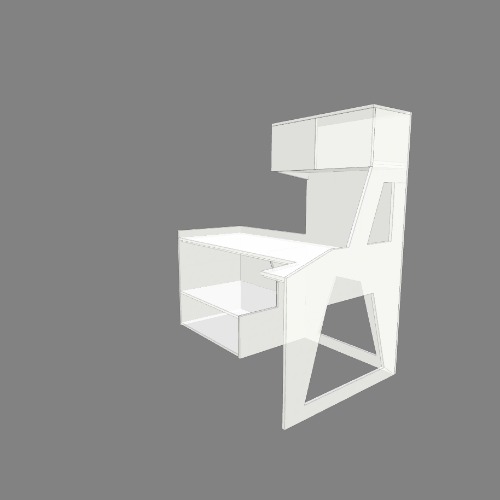 Компьютерный стол Free 3D furniture designs and blueprints from Flatma Community