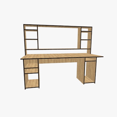 компьютерный стол1 Free 3D furniture designs and blueprints from Flatma Community