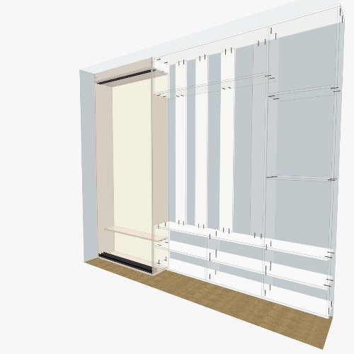 Коридор 1 Free 3D furniture designs and blueprints from Flatma Community