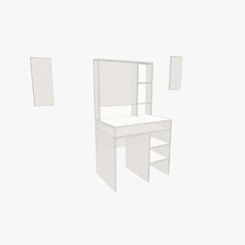 косметичка Free 3D furniture designs and blueprints from Flatma Community