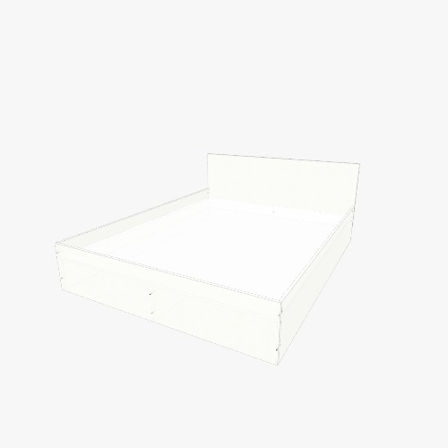 кровать Бесплатные 3D-проекты мебели и чертежи от сообщества Flatma